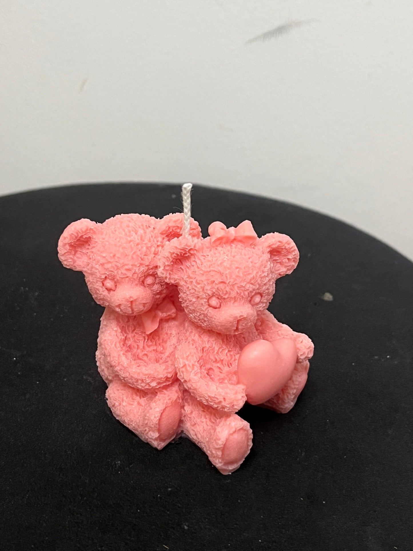 Teddy bear candle