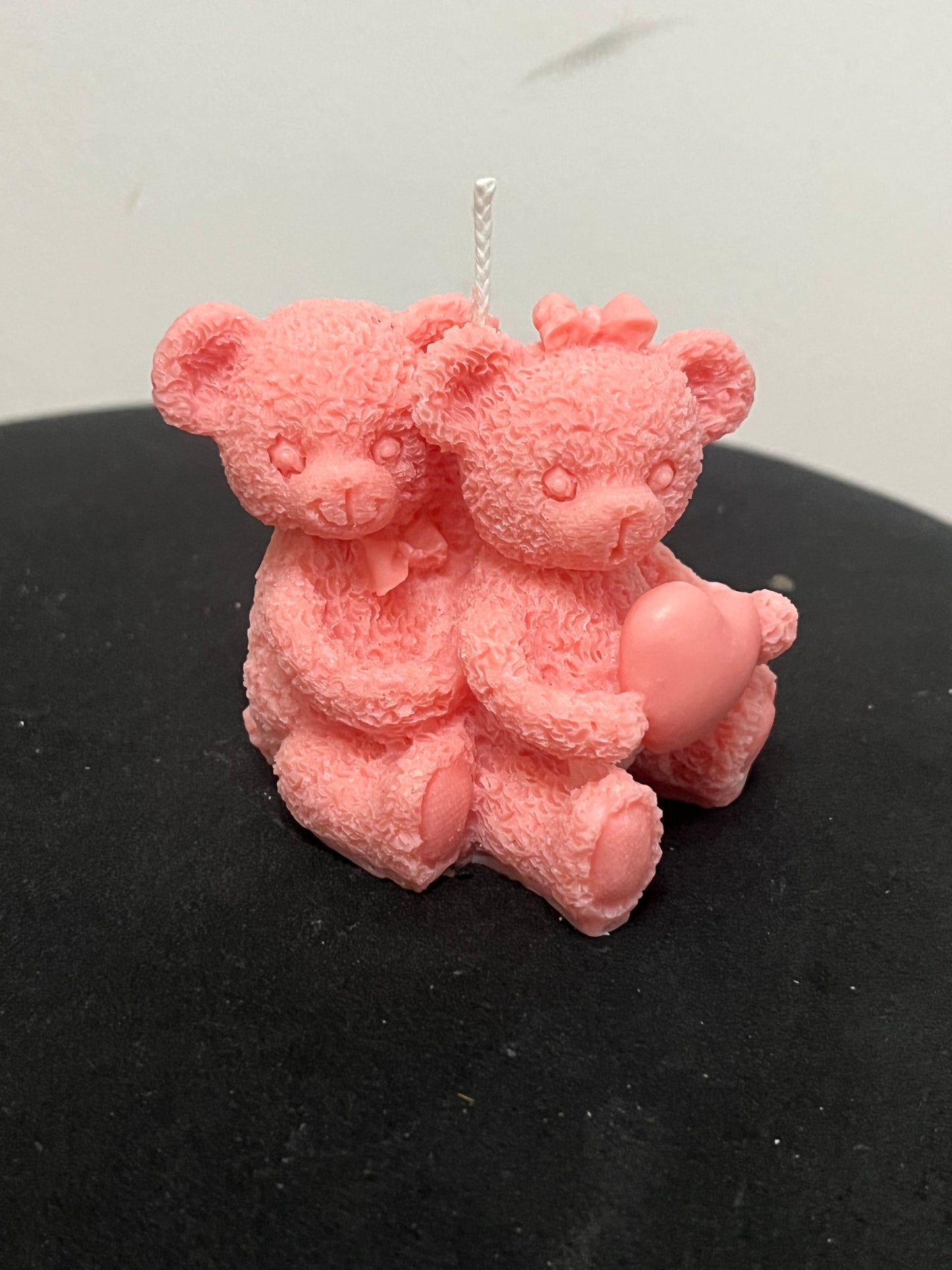 Teddy bear candle